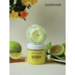 ⁦بكج العناية بالجسم مقشر جسم ومرطب للجسم نكهة ليمون حجم 8OZ⁩ - الصورة ⁦2⁩