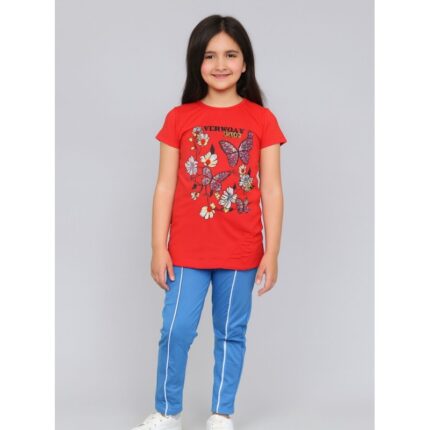 بجامة بناتي قطعتين صيفي