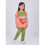 بجامة بناتي قطعتين صيفي