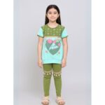 بجامة بناتي قطعتين صيفي