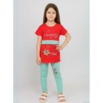 بجامة بناتي قطعتين صيفي