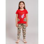 بجامة بناتي قطعتين صيفي