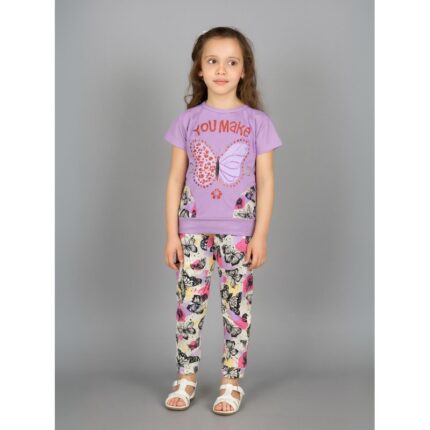 بجامة بناتي قطعتين صيفي