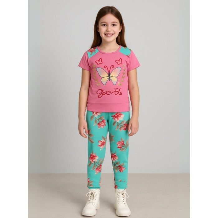 103389071_68bda4a94ed53 بجامة بناتي قطعتين صيفي - الصورة 1