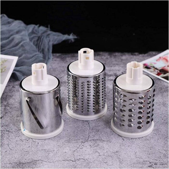 ⁦.ﺗﻌﻣﻝ ﺑﺎﻟﻳﺩ (Tabletop Drum Grater) ﻣﺑﺷﺭﺓ / ﻗﻁﺎﻋﺔ ﻁﻌﺎﻡ⁩ - الصورة ⁦7⁩