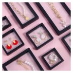 ⁦إطار عرض وحماية للمجوهرات والإكسسوارات 18*18*2 سم⁩ - الصورة ⁦7⁩