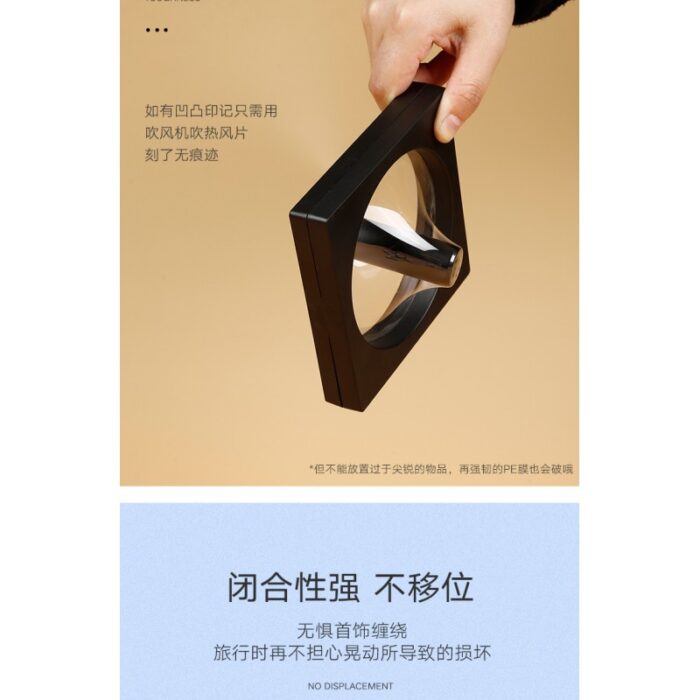 ⁦إطار عرض وحماية للمجوهرات والإكسسوارات 18*18*2 سم⁩ - الصورة ⁦9⁩