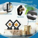 ⁦إطار عرض وحماية للمجوهرات والإكسسوارات 9*9*2 سم⁩ - الصورة ⁦2⁩