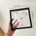 ⁦إطار عرض وحماية للمجوهرات والإكسسوارات 9*9*2 سم⁩ - الصورة ⁦4⁩