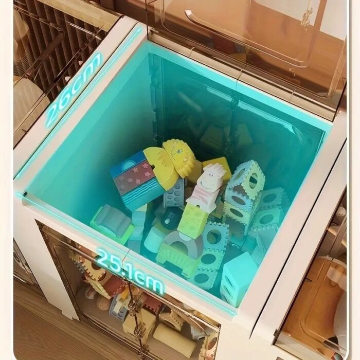 ⁦خزانة العاب ومستلزمات بقسمين ذات التصميم الفريد⁩ - الصورة ⁦5⁩