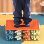 ⁦صناديق تخزين بلاستيكية شفافة مخصصة لألعاب الأطفال⁩ - الصورة ⁦4⁩