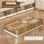 ⁦صندوق تخزين قابل للطي أسفل السرير⁩ - الصورة ⁦2⁩