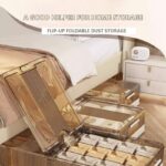 ⁦صندوق تخزين قابل للطي أسفل السرير⁩ - الصورة ⁦5⁩