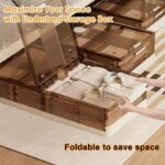 ⁦صندوق تخزين قابل للطي أسفل السرير⁩ - الصورة ⁦12⁩