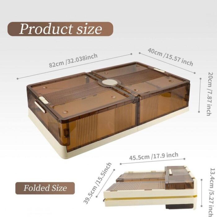 ⁦صندوق تخزين قابل للطي أسفل السرير⁩ - الصورة ⁦15⁩