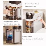 ⁦خزانة طولية لتخزين ذكي وعصري بثلاثة أدراج واسعة⁩ - الصورة ⁦8⁩