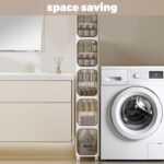 ⁦خزانة تخزين عمودية متعددة الطبقات مكونة من 5 طبقات 33*157 سم⁩ - الصورة ⁦6⁩