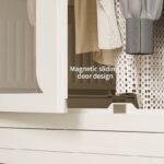 ⁦خزانة بتصميم عملي وأنيق بارتفاع 160 سم، مثالية لترتيب الملابس أو الأدوات المنزلية⁩ - الصورة ⁦2⁩