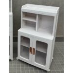 ⁦خزائن بلاستيكية للمطبخ عالية الجودة وعمليّة قياس 53*94 سم⁩ - الصورة ⁦2⁩