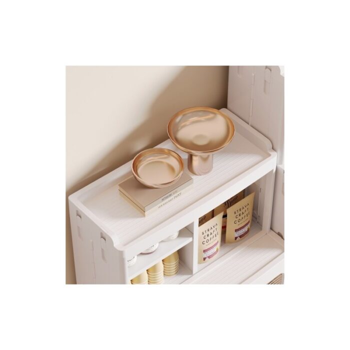 ⁦خزائن بلاستيكية للمطبخ عالية الجودة وعمليّة قياس 53*94 سم⁩ - الصورة ⁦5⁩