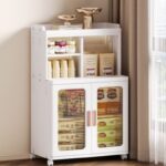 ⁦خزائن بلاستيكية للمطبخ عالية الجودة وعمليّة قياس 53*94 سم⁩ - الصورة ⁦8⁩