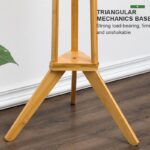 ⁦شماعة ملابس خشبية ارضية لغرف النوم او غرفة المعيشة او لتنشيف الملابس⁩ - الصورة ⁦4⁩