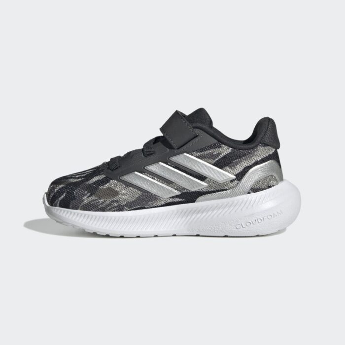 ⁦adidas Kids' RunFalcon 5 Shoes - Black⁩ - الصورة ⁦4⁩