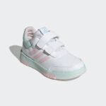 ⁦adidas Kids' Tensaur Hook and Loop Shoes - White⁩ - الصورة ⁦6⁩