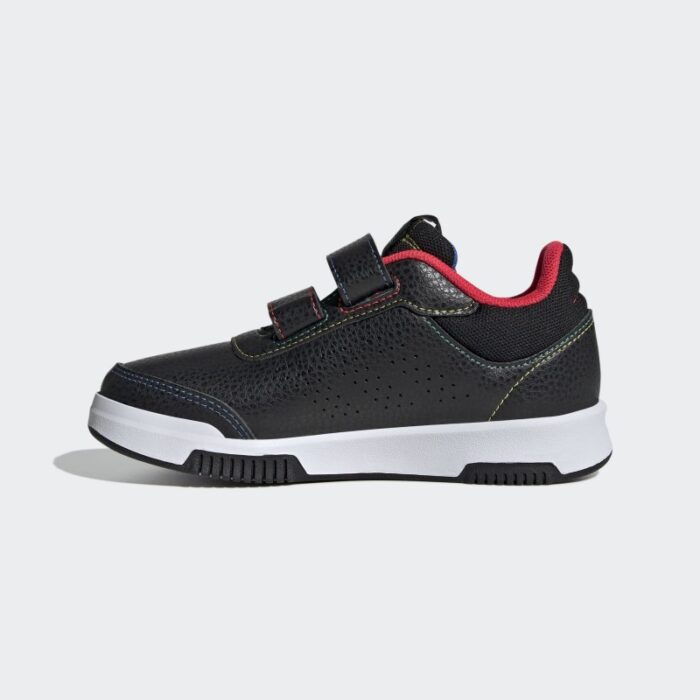 ⁦adidas Kids' Tensaur Hook and Loop Shoes - Black⁩ - الصورة ⁦5⁩