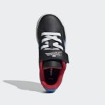 ⁦adidas Kids' Marvel Spider-Man Grand Court Shoes - Black⁩ - الصورة ⁦3⁩