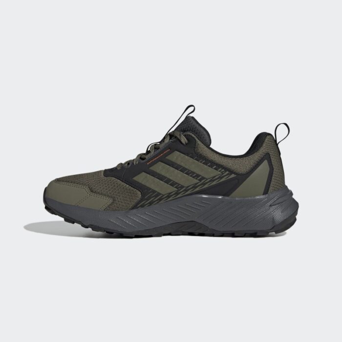⁦adidas Men's Tracefinder Trail Running Shoes - Green⁩ - الصورة ⁦5⁩