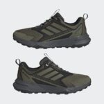 ⁦adidas Men's Tracefinder Trail Running Shoes - Green⁩ - الصورة ⁦10⁩
