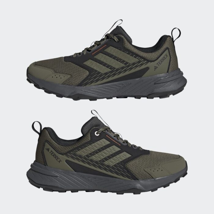 ⁦adidas Men's Tracefinder Trail Running Shoes - Green⁩ - الصورة ⁦10⁩