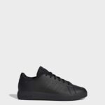 ⁦adidas Kids' Advantage Base 2.0 Shoes - Black⁩ - الصورة ⁦2⁩