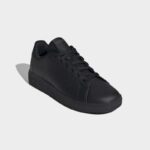 ⁦adidas Kids' Advantage Base 2.0 Shoes - Black⁩ - الصورة ⁦6⁩