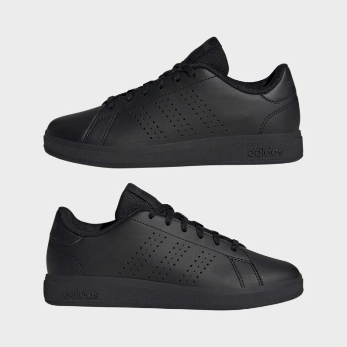 ⁦adidas Kids' Advantage Base 2.0 Shoes - Black⁩ - الصورة ⁦10⁩