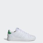 ⁦adidas Kids' Advantage Base 2.0 Shoes - White⁩ - الصورة ⁦2⁩