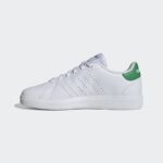 ⁦adidas Kids' Advantage Base 2.0 Shoes - White⁩ - الصورة ⁦5⁩