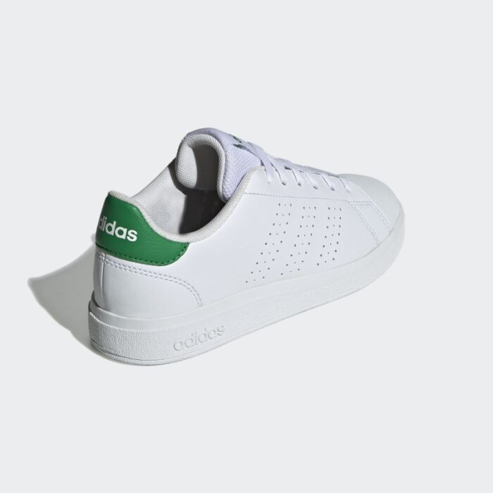 ⁦adidas Kids' Advantage Base 2.0 Shoes - White⁩ - الصورة ⁦7⁩
