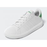 ⁦adidas Kids' Advantage Base 2.0 Shoes - White⁩ - الصورة ⁦11⁩