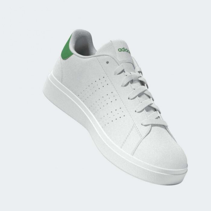 ⁦adidas Kids' Advantage Base 2.0 Shoes - White⁩ - الصورة ⁦16⁩