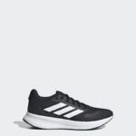 ⁦adidas Unisex' RunFalcon 5 Shoes - Black⁩ - الصورة ⁦2⁩