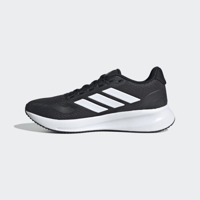 ⁦adidas Unisex' RunFalcon 5 Shoes - Black⁩ - الصورة ⁦5⁩