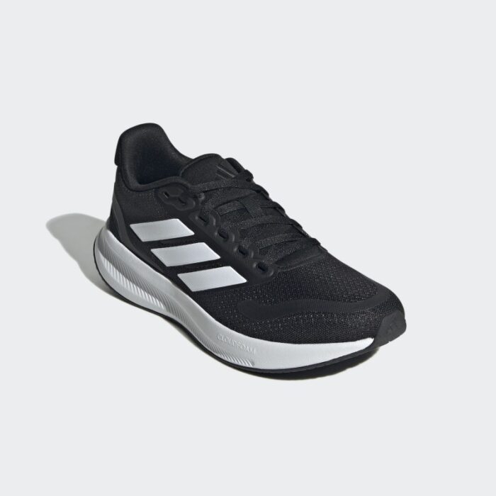 ⁦adidas Unisex' RunFalcon 5 Shoes - Black⁩ - الصورة ⁦6⁩