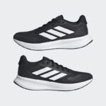 ⁦adidas Unisex' RunFalcon 5 Shoes - Black⁩ - الصورة ⁦10⁩