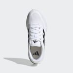 ⁦adidas Unisex' RunFalcon 5 Shoes - White⁩ - الصورة ⁦3⁩