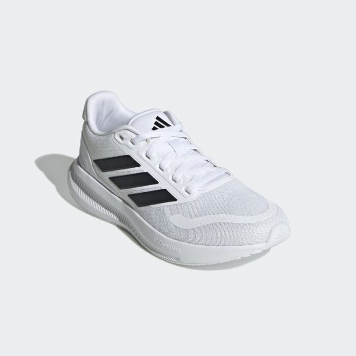 ⁦adidas Unisex' RunFalcon 5 Shoes - White⁩ - الصورة ⁦6⁩