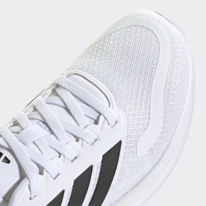 ⁦adidas Unisex' RunFalcon 5 Shoes - White⁩ - الصورة ⁦8⁩