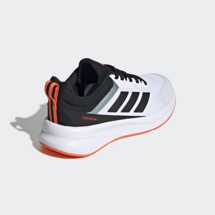 ⁦adidas Womens' Fortarun 4.0 Shoes - White⁩ - الصورة ⁦7⁩
