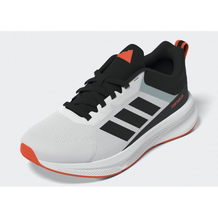 ⁦adidas Womens' Fortarun 4.0 Shoes - White⁩ - الصورة ⁦10⁩